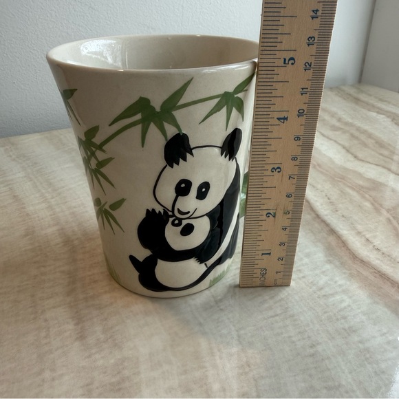 Pier One Imports Panda Bamboo Ceramic Mug - Picture 7 of 8